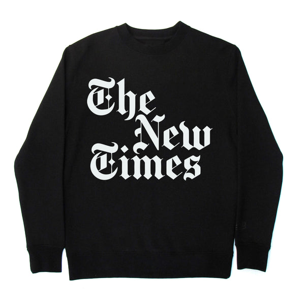 THE NEW TIMES CREWNECK SWEATSHIRT - BIG TIMES