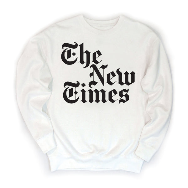 THE NEW TIMES CREWNECK SWEATSHIRT - BIG TIMES