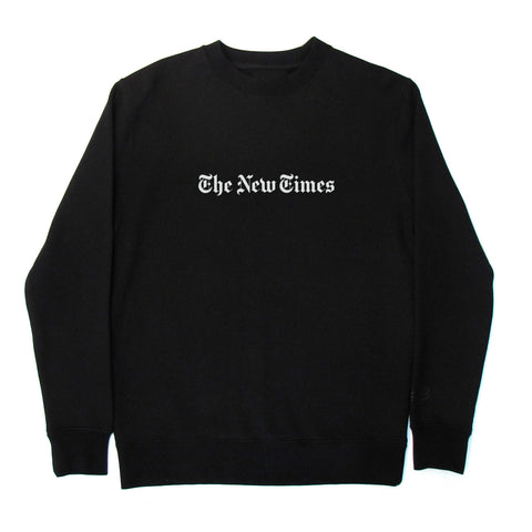 THE NEW TIMES CREWNECK SWEATSHIRT - LOGO