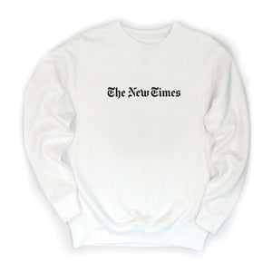 THE NEW TIMES CREWNECK SWEATSHIRT - LOGO