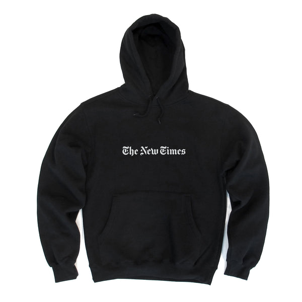 THE NEW TIMES HOODED SWEATSHIRT - LOGO