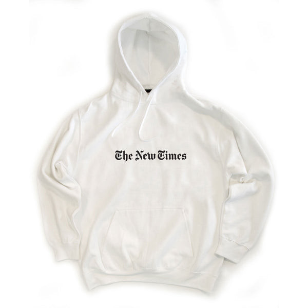 THE NEW TIMES HOODED SWEATSHIRT - LOGO